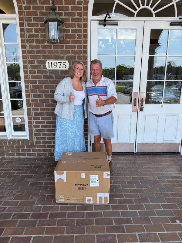 Murrells Inlet pizza oven sweepstakes winner, Robert