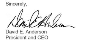 David Anderson Signature