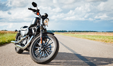 motorcycle on road